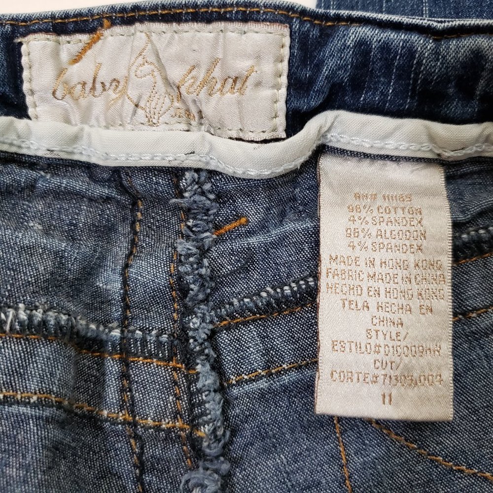 Baby Phat 7 Pocket Blue Jeans Size 11 - Picture 14 of 15